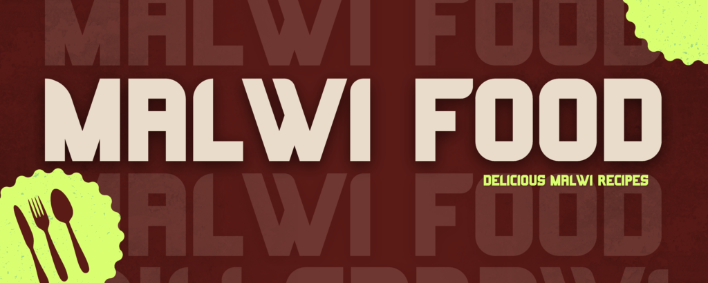 dark vintage lunch menu banner